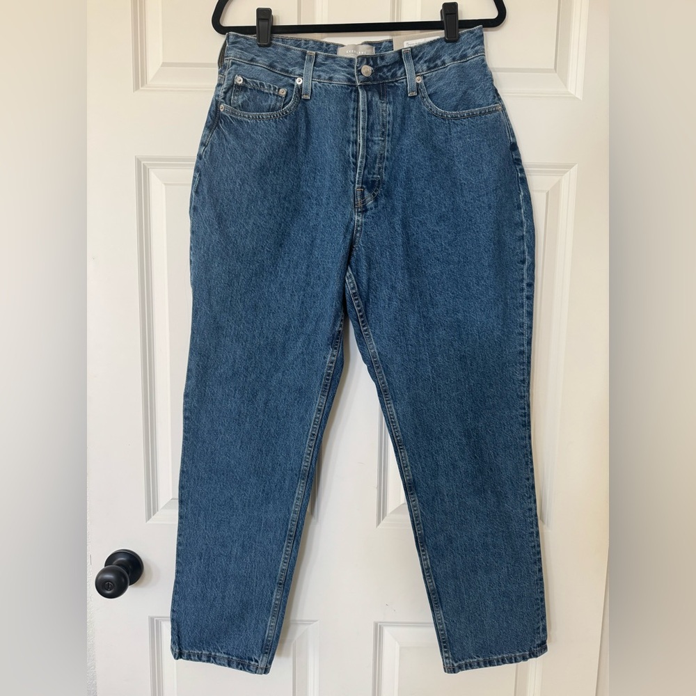 NWT Everlane The Curvy 90s Cheeky Straight Jeans 28”